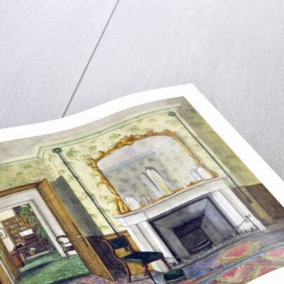 Michael Faraday's flat at the Royal Institution, 1850-55 by Harriet Jane Moore