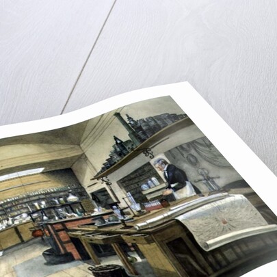 Sergeant Anderson in the Basement Laboratory, 1852 by Harriet Jane Moore