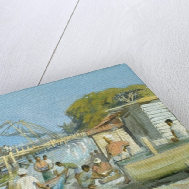 Fishing Nets near Cochin, 1994 by Tim Scott Bolton