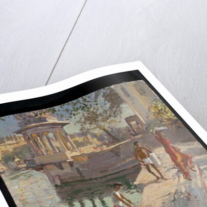 Udaipur Temple Bathing by Tim Scott Bolton