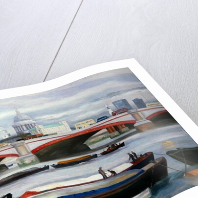 Busy Scene at Blackfriars, 2005 by Terry Scales