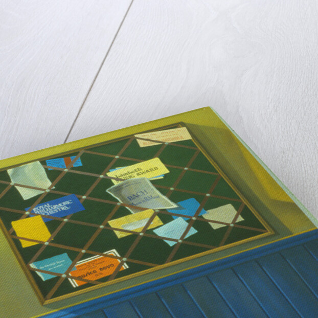 Noticeboard of the Blackheath Conservatoire of Music, 1980 by Terry Scales