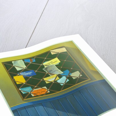 Noticeboard of the Blackheath Conservatoire of Music, 1980 by Terry Scales