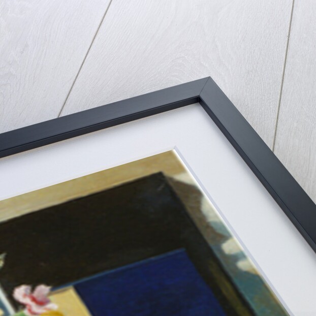 Carnations in a spiral jug, 2000 by Terry Scales