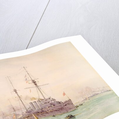 The Second Cruiser Squadron by William Lionel Wyllie