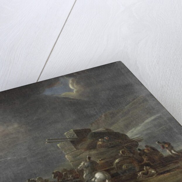 The Baggage Wagon by Luke Clennell