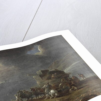 The Baggage Wagon by Luke Clennell