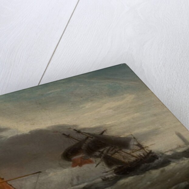 Boats, Mouth of the Tyne by George Webster