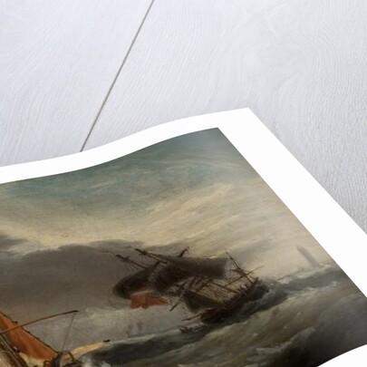 Boats, Mouth of the Tyne by George Webster