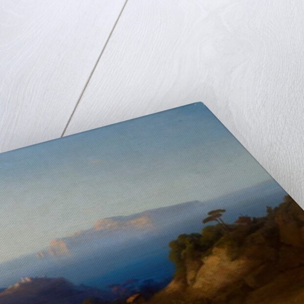 View of Capri by Consalvo (attr. to) Carelli