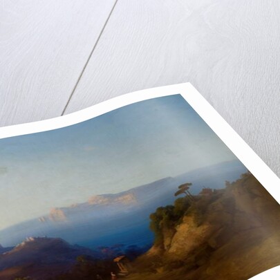 View of Capri by Consalvo (attr. to) Carelli