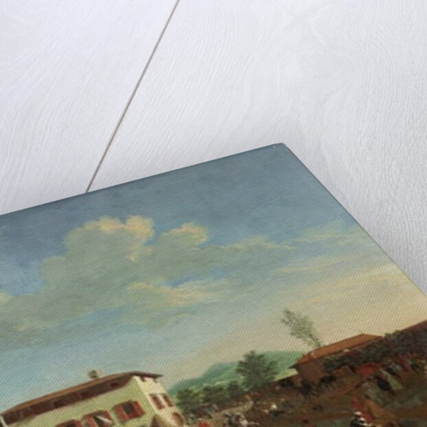 A Farmyard by Italian School