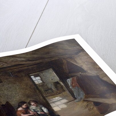 Reverend John Wesley's Study, Orphan House, Newcastle, 1856 by English School