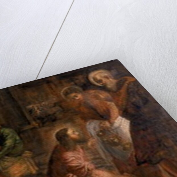 Christ Washing the Disciples' Feet by Jacopo Robusti Tintoretto