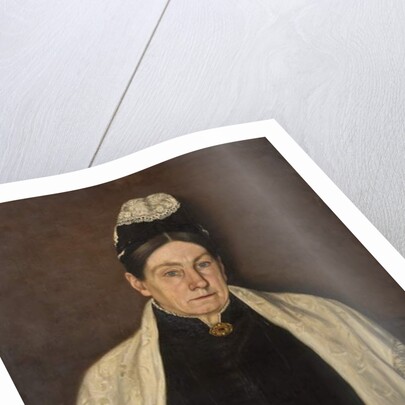 Portrait of Old Lady by C. Marston