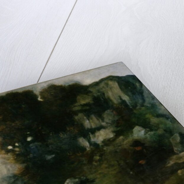 Landscape by Alphonse Legros