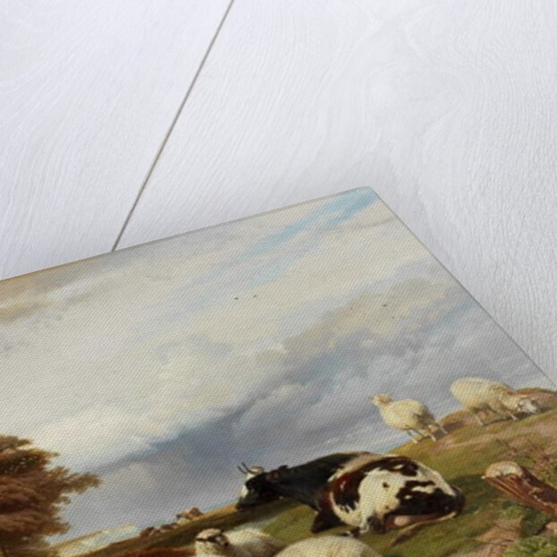 In the Marshes near Ramsgate, Isle of Thanet by Thomas George Cooper