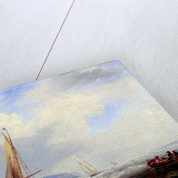 Coast Scene by John Wilson Carmichael