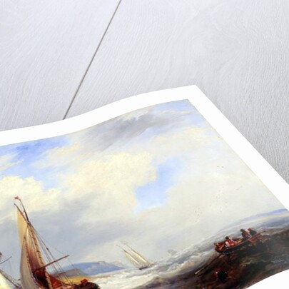 Coast Scene by John Wilson Carmichael