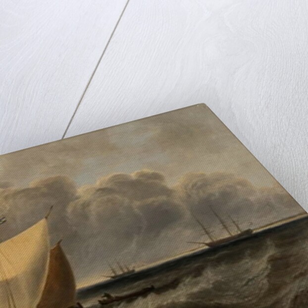 Seascape - Recollection of Turner by John Wilson Carmichael