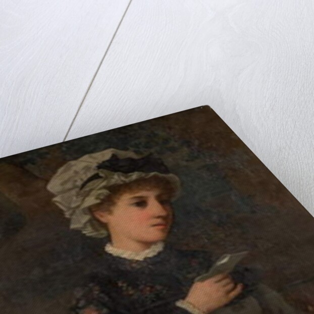 Girl with a Letter by Lionel J. Cowen