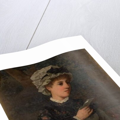 Girl with a Letter by Lionel J. Cowen