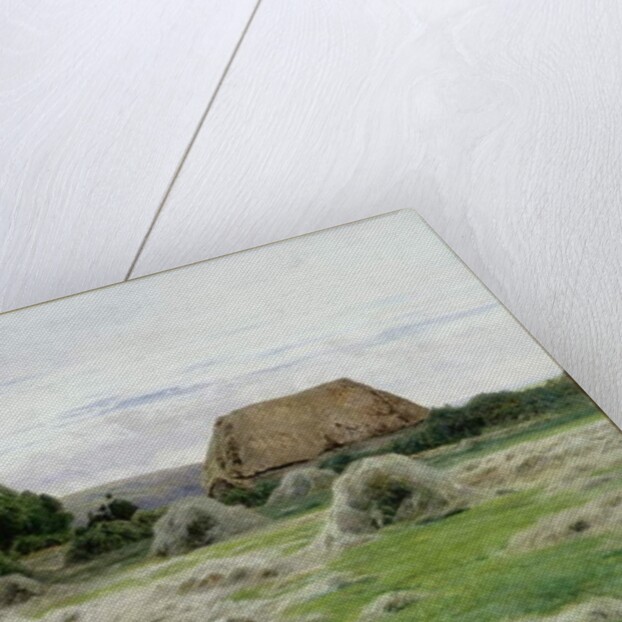 Hayfield by John Clayton Adams