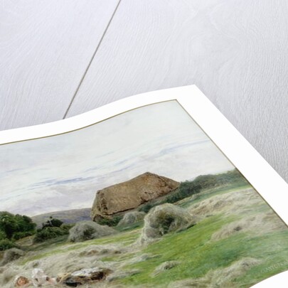 Hayfield by John Clayton Adams