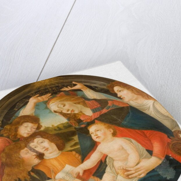 Madonna of the Magnificat by Sandro (after) Botticelli