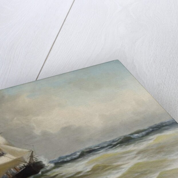 Seascape by Edwin Henry Eugene Fletcher