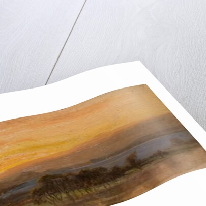 Sunset, Lake Scene by Frank Thomas Carter