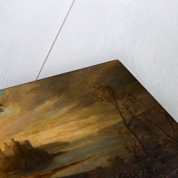 Conway Castle by Thomas Miles Richardson