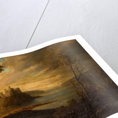 Conway Castle by Thomas Miles Richardson