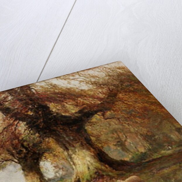 Sentinels of the Forest by Alfred de Breanski