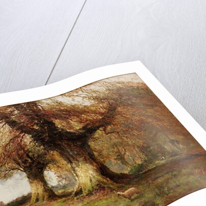 Sentinels of the Forest by Alfred de Breanski