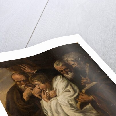 Christ in the Temple by School English