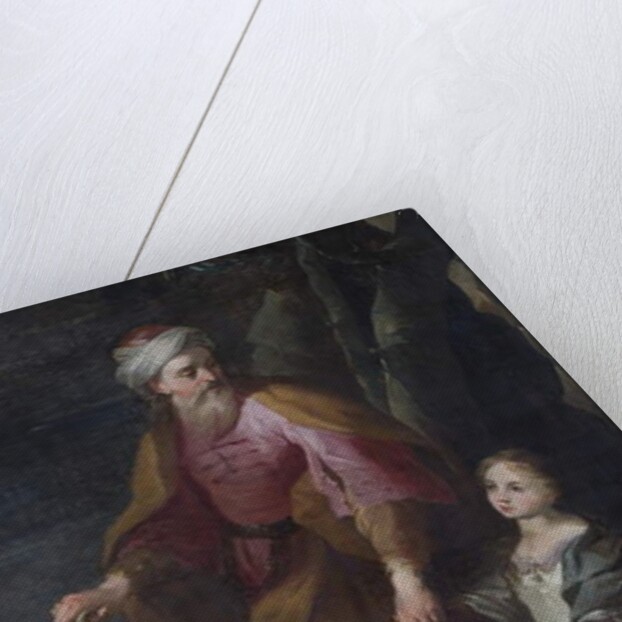 St Joachim and the Virgin Mary by School English