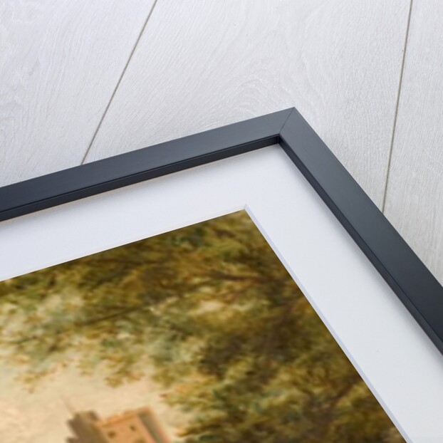 Alnwick Castle, 1850 by J. Sharkey