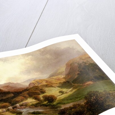 Pont-y-Pant and the Lledr Valley, North Wales by James Peel