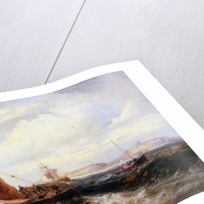 Tynemouth Bar by Samuel Calvert