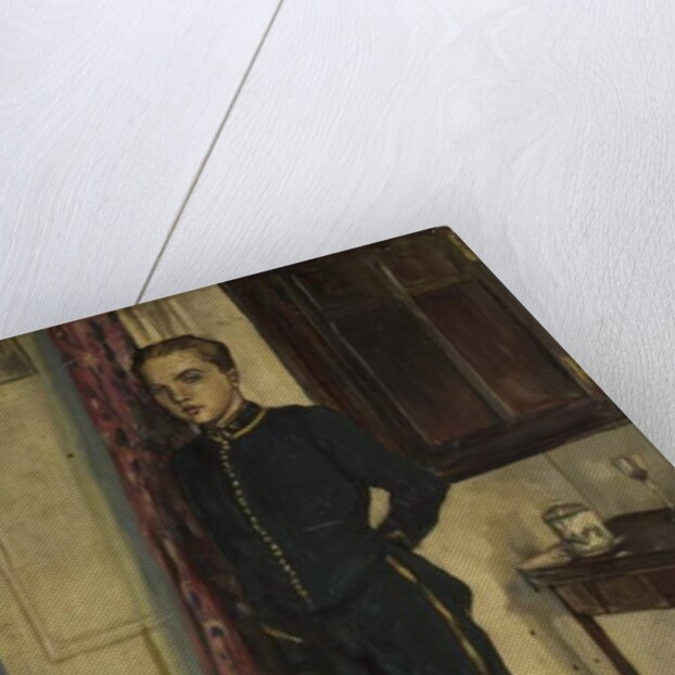 Youth in Soldier's Uniform by School English