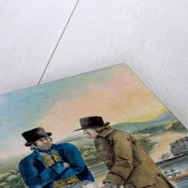 A Keelman Getting his Orders by English School