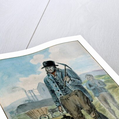 A Pitman Going to Work by English School