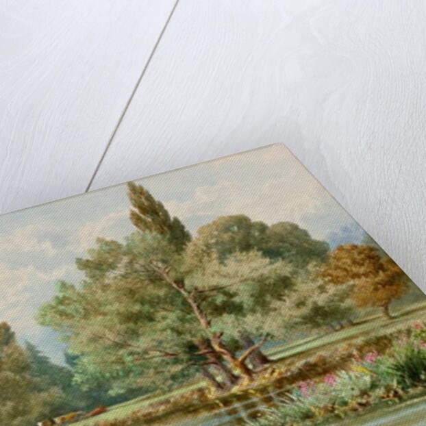 River Scene by F.G. Coleridge