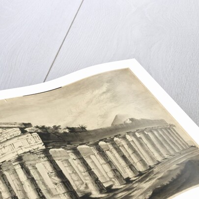 Ruined Greek Temple by English School