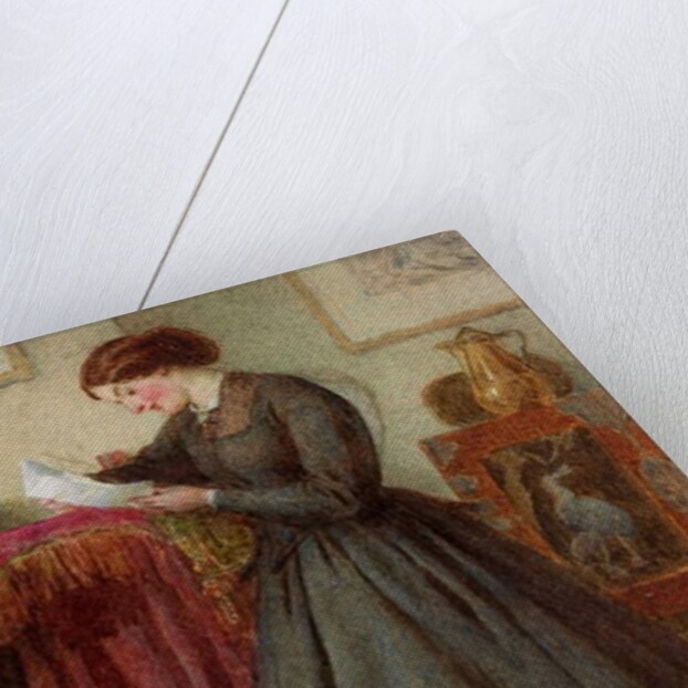 The Letter, 1864 by John Dawson Watson