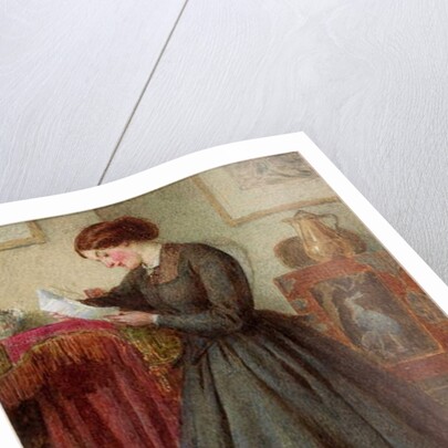 The Letter, 1864 by John Dawson Watson