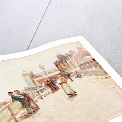 The Bank Top, North Shields, 1901 by Robert Jobling