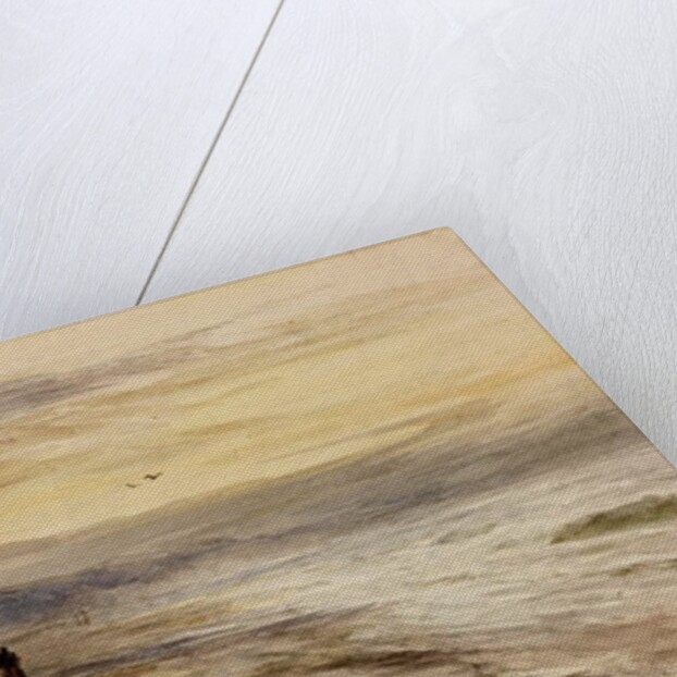 Figures on Seashore at Dusk by Robert Jobling