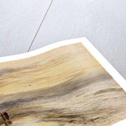 Figures on Seashore at Dusk by Robert Jobling